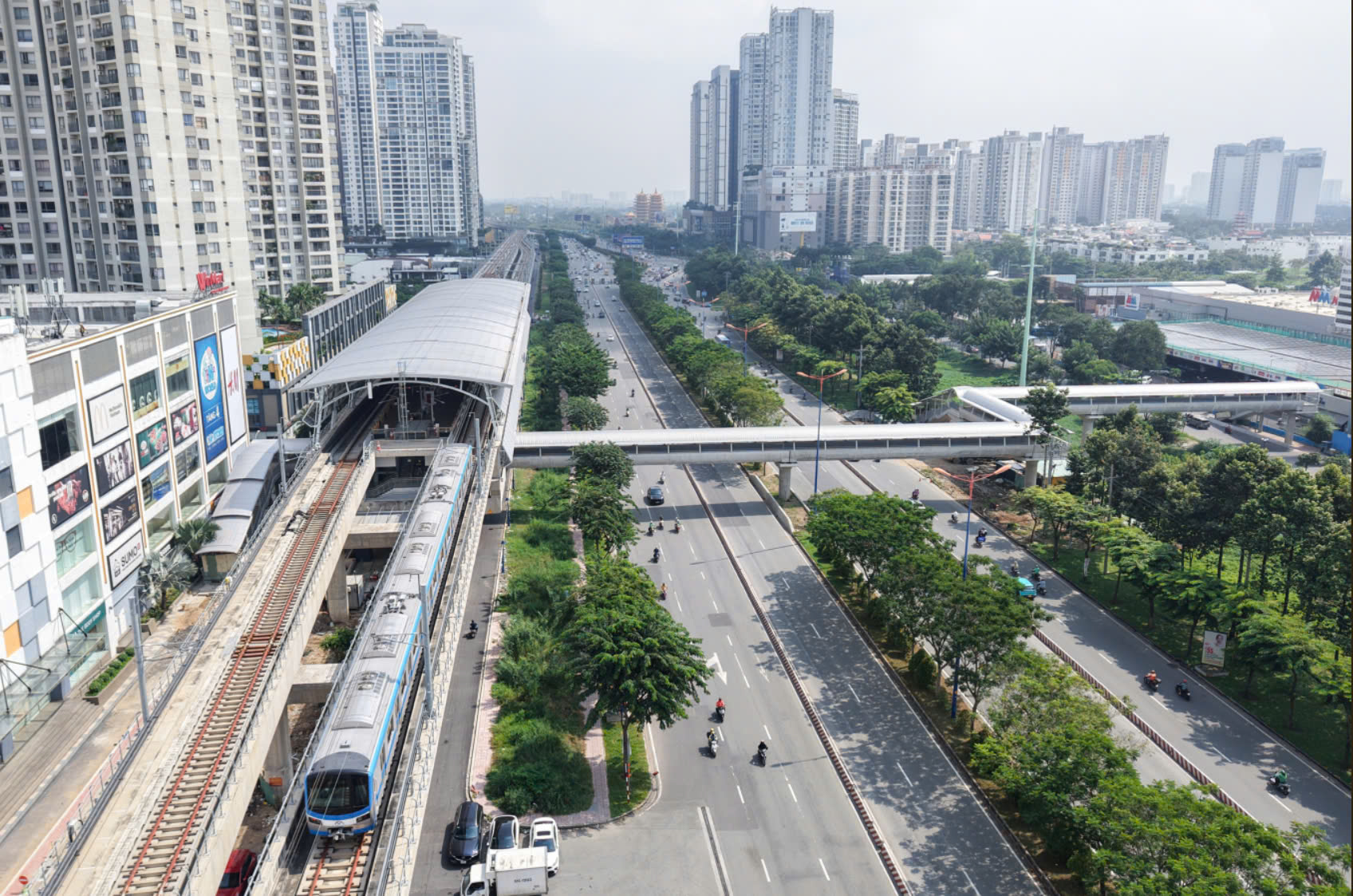 Chung cư dọc tuyến Metro Bến Thành - Suối Tiên tăng giá mạnh